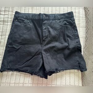 AE next level stretch black shorts